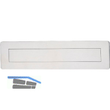 Briefeinwurf 315 x 80 mm/ Einwurfma� 265 x 38, Edelstahl