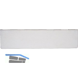 Briefeinwurfblende innen 325 x 80 mm, Edelstahl