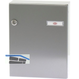 RENZ T�r-Durchwurfbriefkasten SERIE 17, 260 x 330 x 100 mm, Stahl RAL 9007
