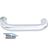 OGRO Dr�ckerlochteil PREMIUM 8100 FS - ohne Rosette, 23,5 mm, silber eloxiert