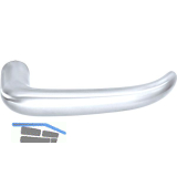 OGRO Dr�ckerlochteil PREMIUM 8999 FS - ohne Rosette, 23,5 mm, silber eloxiert