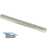 OGRO Dr�ckerstift PR 114 PB - Vierkant: 8 mm, 149 mm, Stahl verzinkt