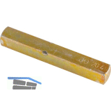 OGRO Dr�ckerstift PR 127 FS - Vierkant: 9 mm, einseitig, 60 mm, Stahl verzinkt