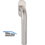 OGRO Fenstergriff PREMIUM 4155SO - verdeckt geschr., VK 7 x 20 - 40, Edst. matt
