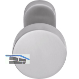 OGRO T�rknopf RENOVI 3020 O FS, Rosette 30x68x10, gerader Knopf, silber eloxiert