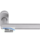 OGRO Dr�ckerlochteil PREMIUM 8906/6620 - mit Rosette, Edelstahl matt