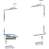 HAUTAU ATRIUM HKS 200 Z Grundkarton, Versatz 13 mm, links, 160 kg