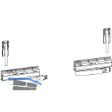 HAUTAU ATRIUM HKS 200Z/160S Grundkarton Laufwagen 160 kg rechts f�r Fremdsysteme