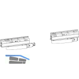 HAUTAU ATRIUM HKS 100 S Grundkarton Laufwagen 100 kg links f�r Fremdsysteme