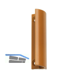 HAPS Balkont�rgriff L�nge 65mm, Aluminium ockerbraun RAL 8001