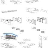 HAUTAU ThermoTop 2.1 Zubeh�r-Beutel 121 Holz, TS bis 78 mm, Schema A, rechts