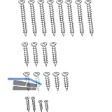 HAUTAU ATRIUM HS Schrauben-Beutel, REHAU Synego