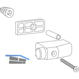 HAUTAU ATRIUM HS Fl�gelanschlag-Set, wei�