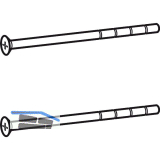 HAUTAU ATRIUM HS Griffschrauben-Beutel M5 x 100 mm, Inhalt: 2 St�ck