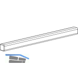 HAUTAU ATRIUM HS Vierkantstift 10x75 mm, TS 68-80 mm, Stahl verzinkt