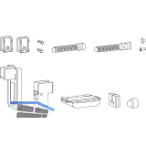 HAUTAU ATRIUM HS Zubeh�r-Beutel 129 Holz f�r F�hrungsschiene Nr. 5, Schema C