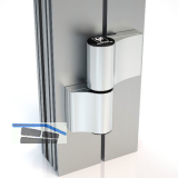 HAHN T�rband 4 AT, 2-teilig 20/76,5/58 mit Ankerschraube, wei� RAL 9016