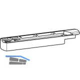 HAUTAU ATRIUM SP komfort Steuerteil oben zu Gleitschere links silber