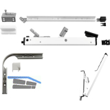 HAUTAU FL190 �ffnerschere mit Universal-Fl�gelbock Ausf�hrung E weiss