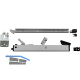 HAUTAU FL190 �ffnerschere mit Winkel-Fl�gelbock f�r Schr�gfenster silber