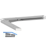 HAUTAU Elektrobeschlagschere SBS 30-600 Comfort Drive 24V Hub 600 mm wei�