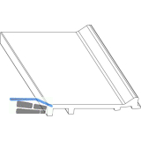 MACO Fiber-Therm Zwischenprofil 99 L=1500 mm B=99 mm GFK silber (465577)