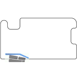 MACO Fiber-Therm Einschubprofil zwischen Verbreiterung/Grundk�rper 180, 300 mm
