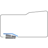 MACO Fiber-Therm Einschubprofil f.Grundk�rper/Verbreiterung/kl. Kammer,1000 mm