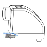 MACO HS Anschlagpuffer, Fl�gelabstand 28 mm, silber (101680)