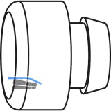 MACO HS Gummipuffer Durchmesser 20 mm zu Anschlagpuffer silber