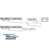 MACO Fiber-Therm Zubeh�r 98/28, Laufschiene hoch, Schema A, silber (102730)