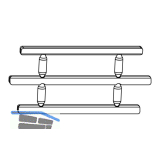 MACO Fiber-Therm F�llst�ck f. Verbindungsplatte/Mitteldichtung, silber (362623)