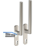 MACO HS Griffgarnitur 12, PZ innen/au�en, TS 56-68 mm, titan (103669)