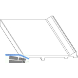 MACO Fiber-Therm Zwischenprofil 115 L=1500 mm B=115 mm GFK silber (480521)