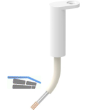 MACO-TRONIC Reedkontakt kombi �ffnungs-/Verschluss�berwachung, Kabel 6m, silber