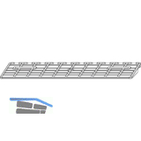 MACO Fiber-Therm Unterlage zur Verglasung f�r rahmenlose Fixverglasung Holz