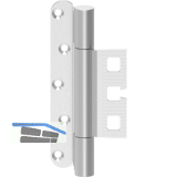 ECO Objektband OBX 18-1531/160 RC,Bandh�he 160mm,mit Sicherungszapfen, Edelstahl