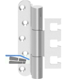 ECO Objektband OBX 18-1531, Bandh�he 120 mm, Edelstahl