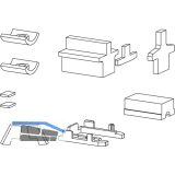 GU HS-Spaltl�ftung Zubeh�r-Beutel, F�hrung P1850, Laufschiene 5 P1636