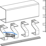 GU HS SpeedLimiter Abdeckprofil-Set L=4000 mm Aluminium silber eloxiert