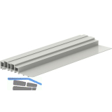 GU Thermostep 204 Aufsatzschiene 19/85 P1978 L=2500 mm silber