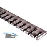 ARTEFERRO Kr�mmeisen, 40 x 8 mm, L�nge 1500 mm; Schmiedeeisen