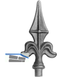 ARTEFERRO Spitze H�he 125 mm, Base D, Schmiedeeisen