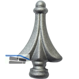 ARTEFERRO Spitze H�he 80 mm, Base D, Schmiedeeisen