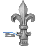 ARTEFERRO Spitze Q25 70 x 120 mm, Schmiedeeisen