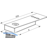 GU Thermostep 164 Rahmen-Eckverbinder-Set IV88/90/92