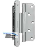 SIMONSWERK Objektband VN2927/160 Compact Planum, Stahl verchromt matt