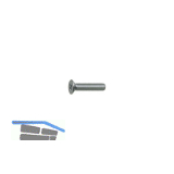 GU Befestigungsschraube f�r Drehgriffe M6 x 80 mm T�rst�rke 75 mm Stahl verzinkt