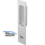 GU HS Schiebegriffmuschel DIRIGENT au�en silber