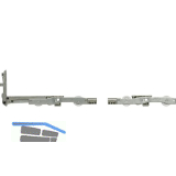 GU-937 HS Grundkarton Laufwagen 150 kg Stahl verzinkt silberf�rbig